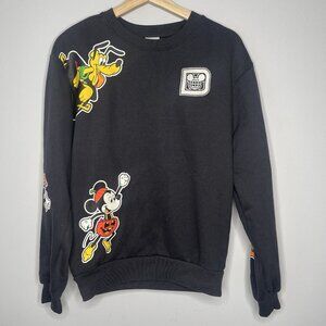 Disney Mickey Mouse & Friends‎ Halloween Crewneck Sweatshirt Adult Women Xsmall